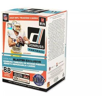 2021 Panini Donruss NFL Football Blaster Box