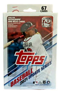 2021 Topps MLB Baseball Update Series Hanger Box