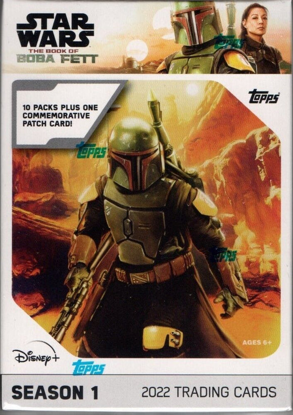 2022 Topps Star Wars The Book of BOBA FETT Season 1 Trading Cards Blaster Box - Blowout Sale